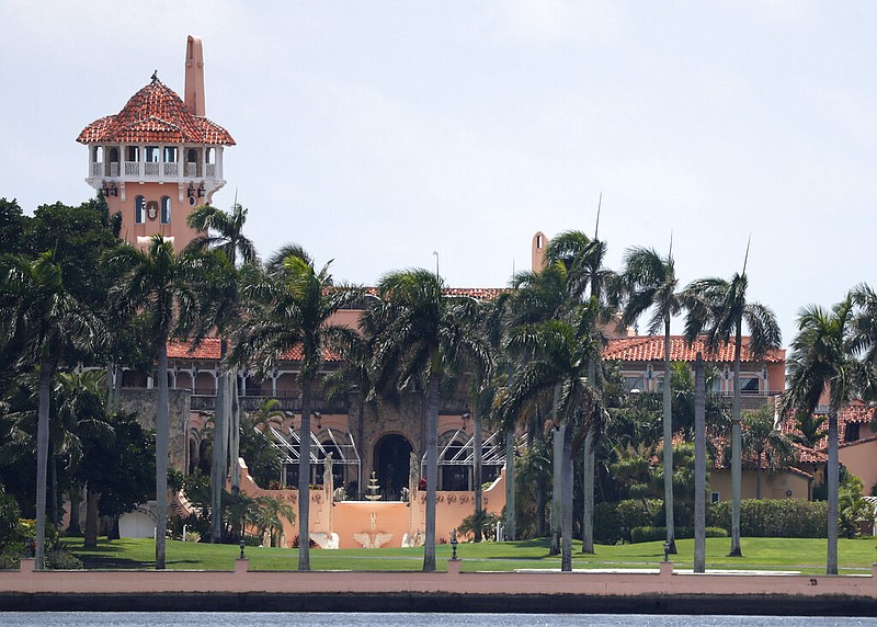Former President Donald Trump's Mar-a-Lago estate in Palm Beach, Fla., is shown in a July 10, 2019, file photo. (AP/Wilfredo Lee)