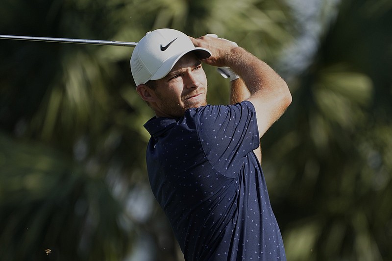 Aaron Wise shot a 6-under 64 on Friday and leads by three strokes after two rounds of the Honda Classic in Palm Beach Gardens, Fla.
(AP/Marta Lavandier)