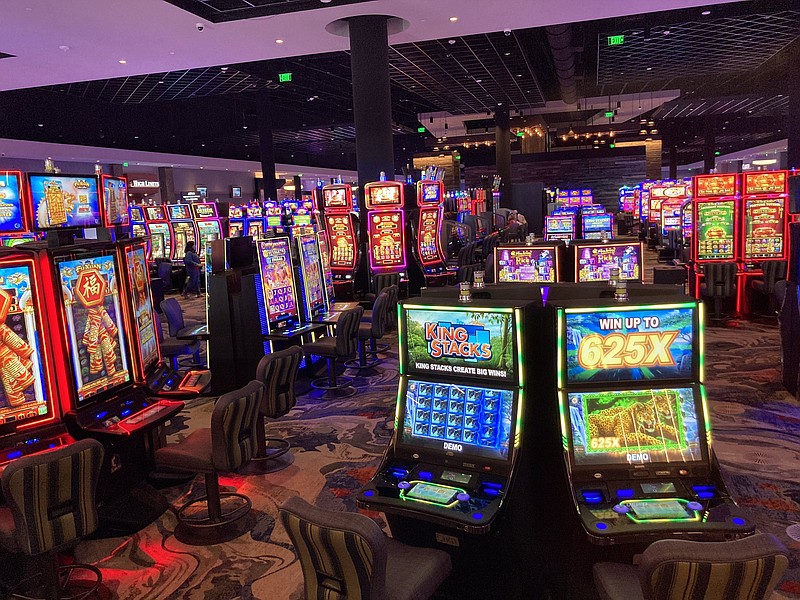 Saracen Casino Resort had three record-setting days in March, according to a casino executive. 
(Pine Bluff Commercial/Byron Tate)