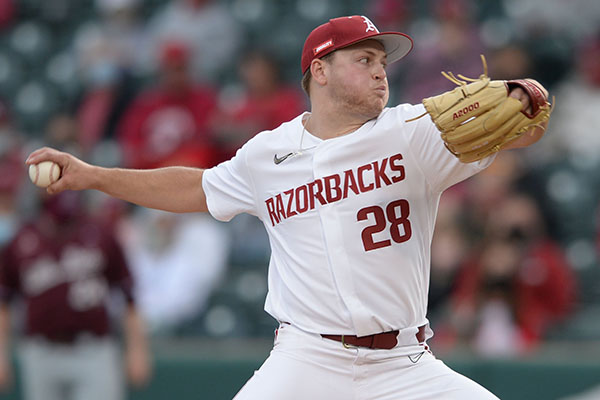 WholeHogSports - Ramage control: Pitcher finds form vs. UALR