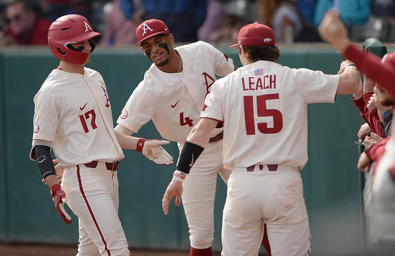 Brady in bunches: Hogs' 1B breaks out with RBI cluster