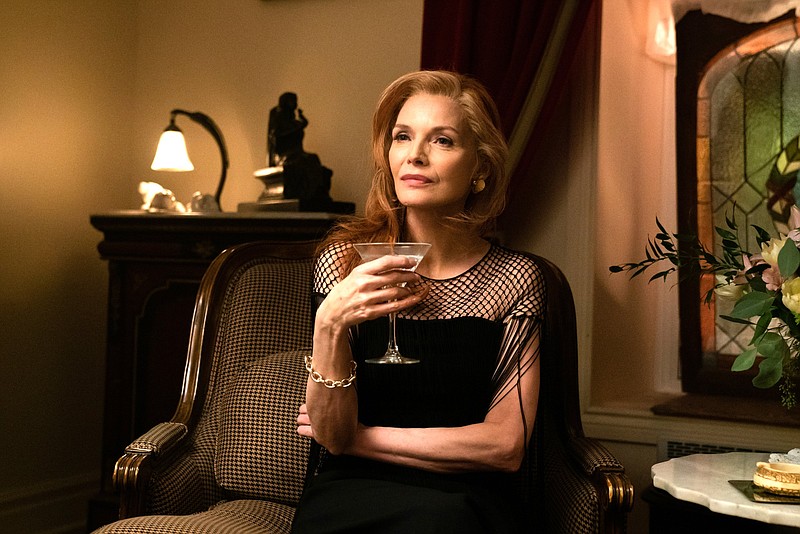 Frances Price (Michelle Pfieffer) is a New York socialite who repairs to Paris when she learns she’s going broke in Azazel Jacobs’ dark comedy of manners “French Exit.”