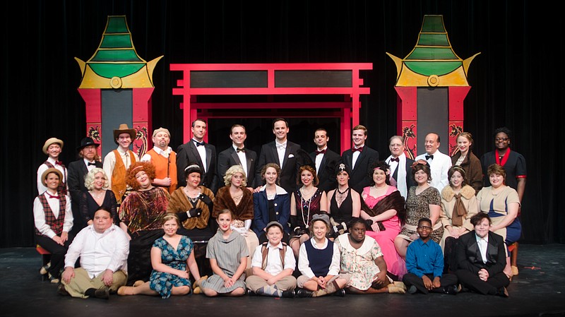 Cast of “Singin’ in the Rain” from the South Arkansas Arts Center production in 2018. (Contributed)