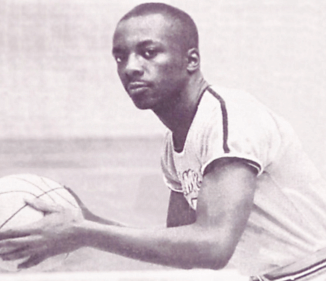 Jesse Mason was a four-year letterman at Arkansas Agricultural, Mechanical and Normal College, where he is the third all-time leading scorer. (Photo courtesy Arkansas Sports Hall of Fame)