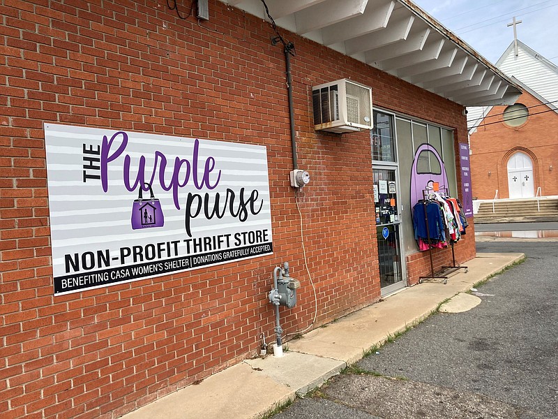 The Purple Purse is a nonprofit repurposed goods store that is a program of CASA Women’s Shelter. 
(Pine Bluff Commercial/Byron Tate)