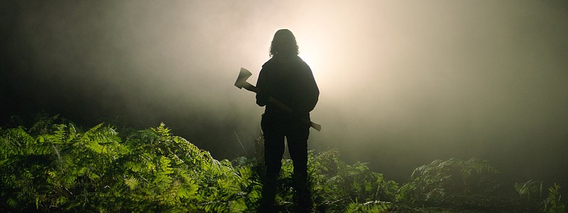 Zach (Reece Shearsmith) is a feral-looking fellow who haunts the woods in Ben Wheatley’s pandemic-informed, mirco budget horror movie “In the Earth.”