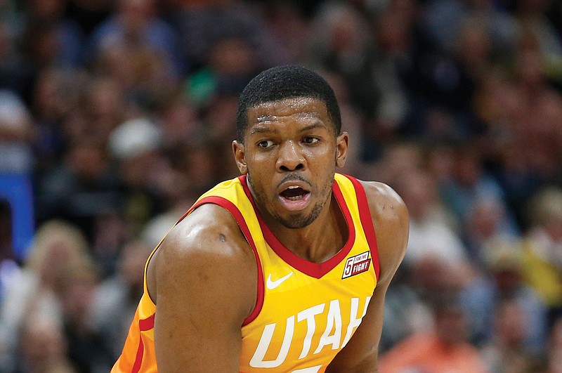 After starring at Little Rock Central and Arkansas, Joe Johnson has played 17 seasons and in nearly 1,300 games in the NBA, scoring 20,405 points in his career. Now 39, Johnson’s NBA career may not yet be over.
(AP file photo)