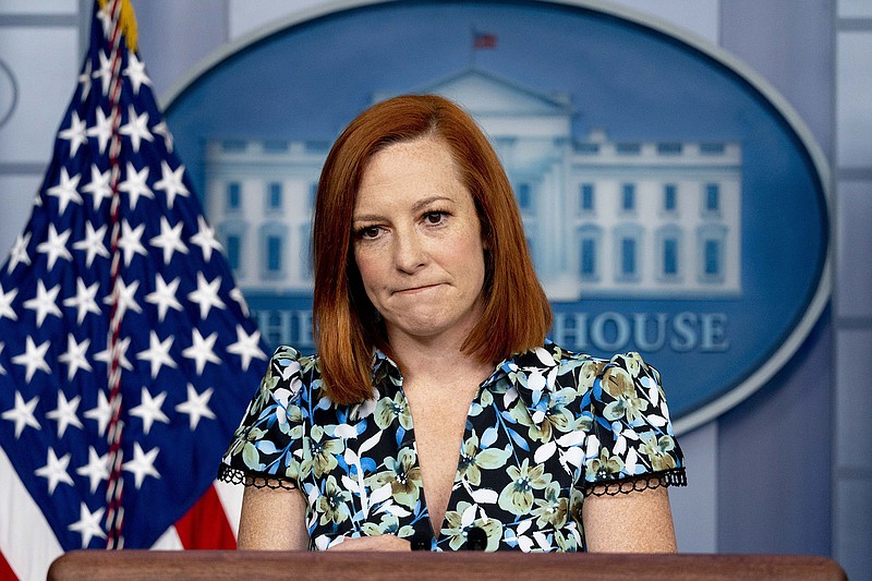 White House press secretary Jen Psaki said Friday that the Trump administration had “decimated” the refugee program, making it “unlikely” that President Joe Biden would be able to set a final cap on refugees at 62,500 that he had announced in February.
(AP/Andrew Harnik)