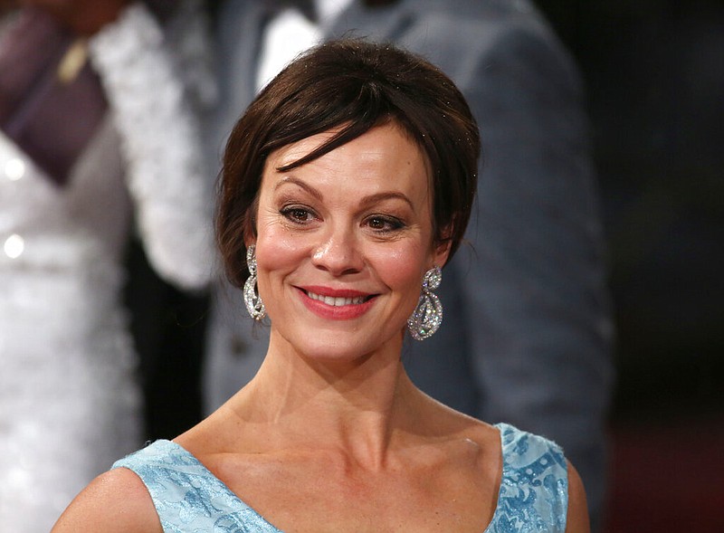 Helen McCrory arrives for the BAFTA Film Awards at the Royal Opera House in London in this Feb. 10, 2013, file photo. (Ki Price/Invision/AP)