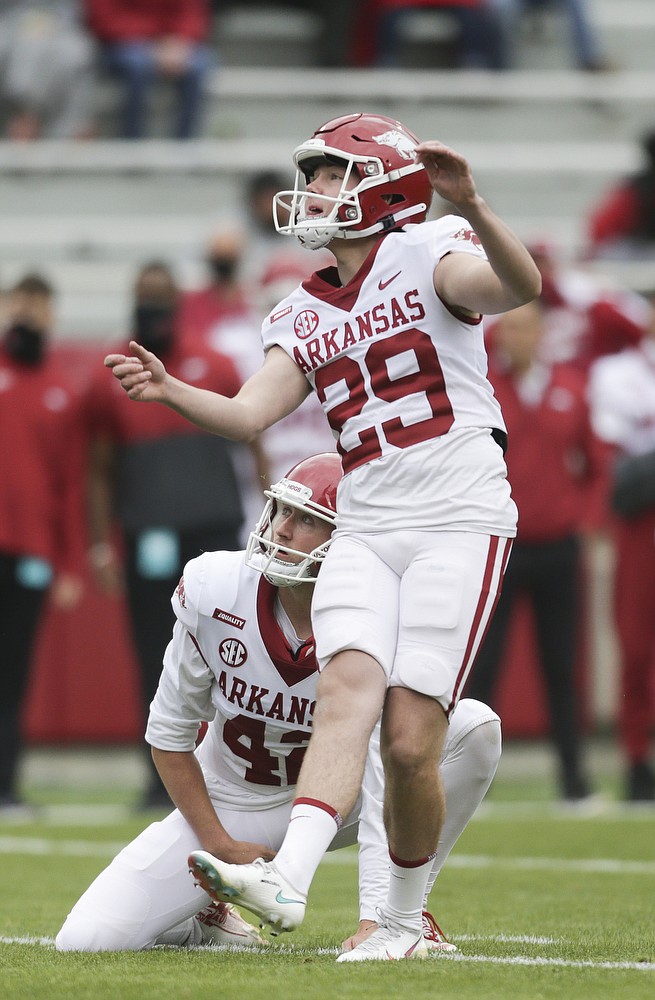 Razorback special teams sees improvement Northwest Arkansas Democrat