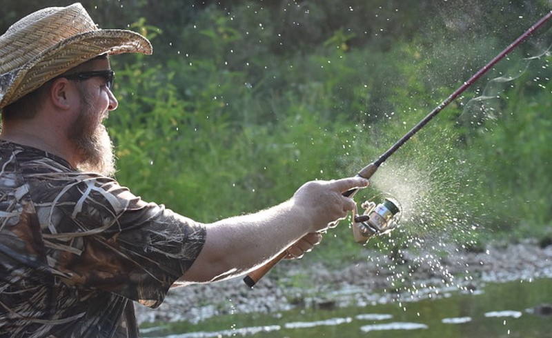 Wade fishing with a light-action spinning rig is the perfect way to enjoy streams, creeks and small rivers in Arkansas during warm weather.
(Arkansas Democrat-Gazette/Bryan Hendricks)