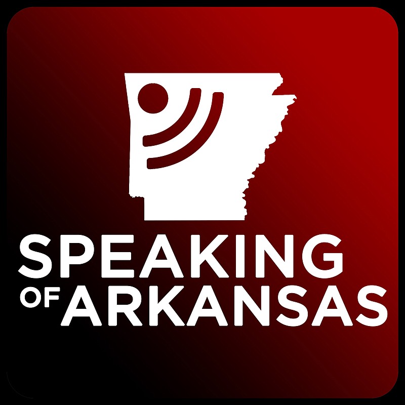 Speaking of Arkansas logo.