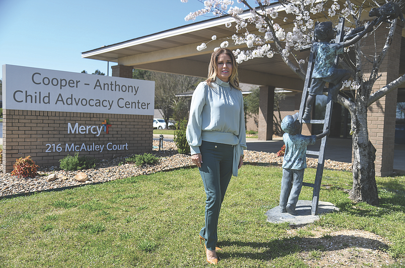 Tracy Childress, director of the Cooper Anthony Child Advocacy Center.