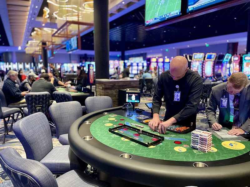 March revenue numbers at Saracen Casino Resort set a new record.
(Special to The Commercial)