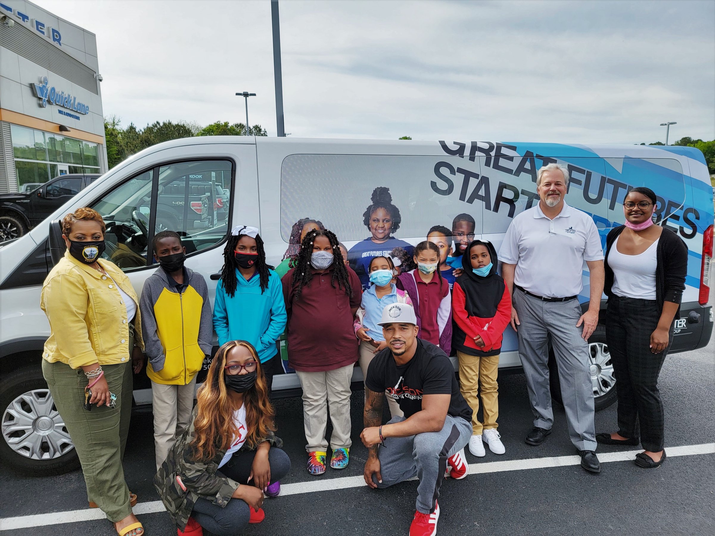 Boys & Girls Club gets first look at new van