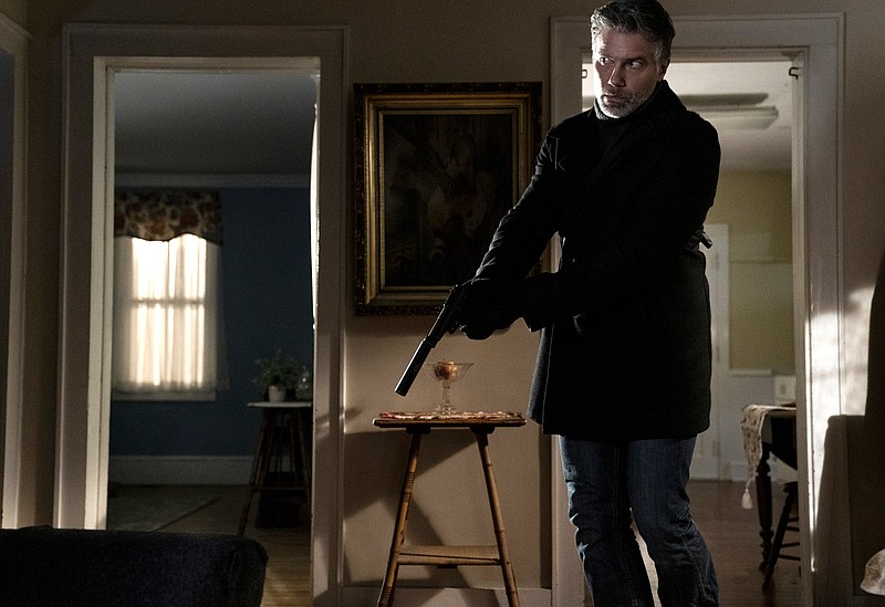 The Protagonist (Anson Mount) is a finely calibrated killing machine who’s undergoing a moral crisis in the reasonably OK B-movie “The Virtuoso.”