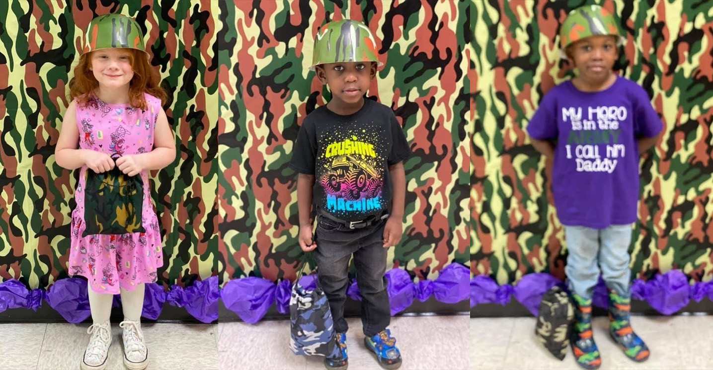 PB schools honor military pupils from around district