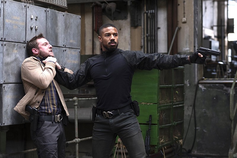 Bad guy Jamie Bell and even badder dude Michael B. Jordan star in “Tom Clancy’s Without Remorse,” which begins streaming today on Amazon Prime.