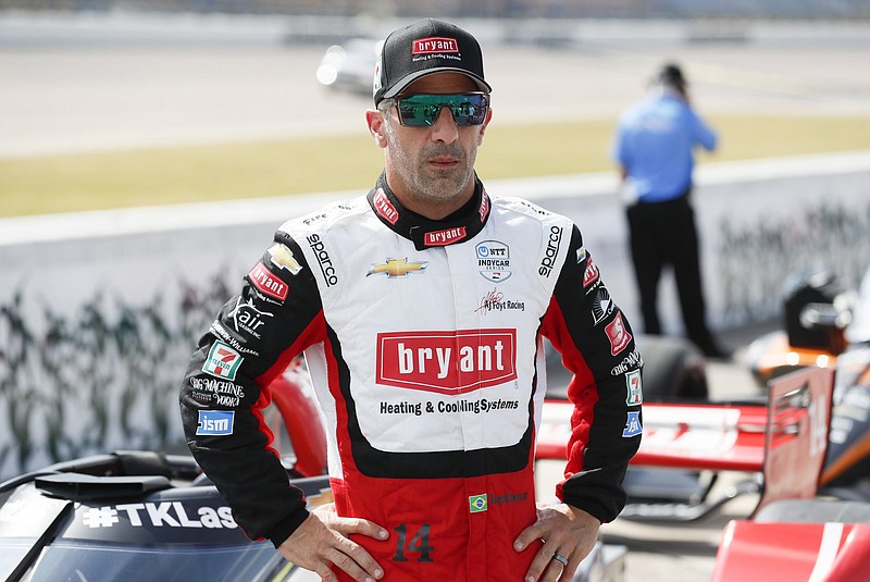 Tony Kanaan will make his IndyCar season debut today at Texas Motor Speedway in Fort Worth. Kanaan, 46, decided to return to the IndyCar circuit after not being able to race in front of fans in 2020 because of the coronavirus pandemic.
(AP file photo)