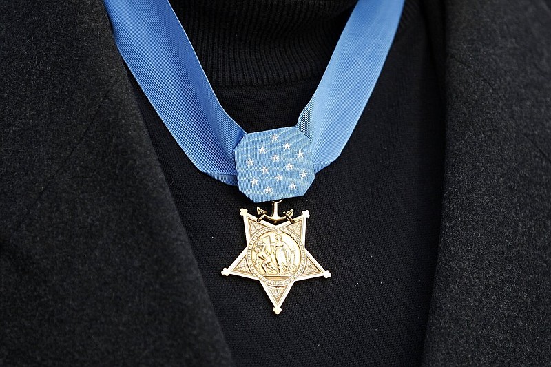 A Medal of Honor is shown in Philadelphia in this Dec. 11, 2010, file photo. (AP/Matt Slocum)