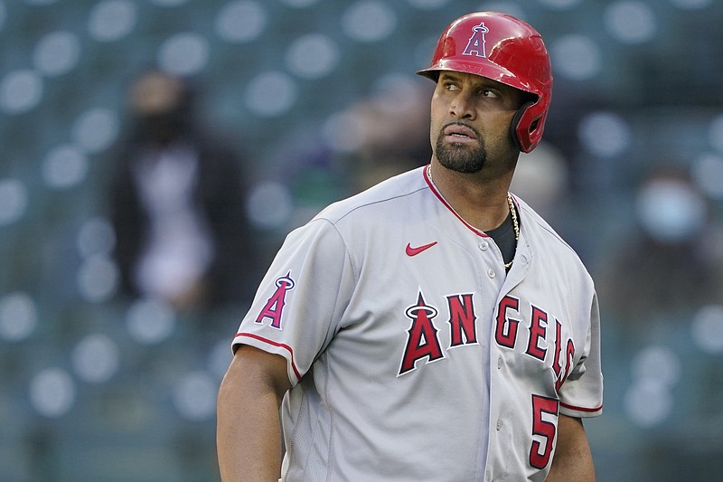 Albert Pujols Is Designated for Assignment by Angels - The New York Times