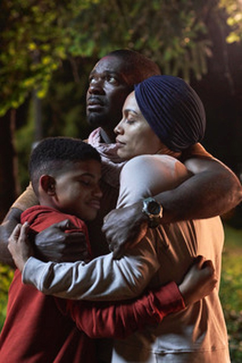 Young Gunner Boone (Lonnie Chavis) sets out on a magical quest to save his parents Amos (David Oyelowo) and as Mary (Rosario Dawson) in “The Water Man,” a family adventure film that marks Oyelowo’s directorial debut.