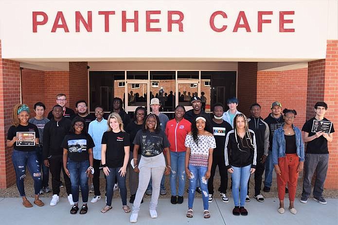 Front (LtoR): Malaya Wincher, Riley Hall, Ja’Kayah Hill-Fields, Neiya Howell, Makala Leslie, Ke’Nia Land
Middle: (LtoR): Sha’Lanyce Jones, Ja’Shaun Hartsfield, Nicolas Green, Kah’Mijah Taylor, Morgan Holly, Romero Frazier, Devonte Dennis, Jaden Bush
Back (LtoR): Jackson Boyd, Alix Tiegs, Gabriel Garcia, Ja’Quarius Easter, Carson Bridges, A’Darius Franks, Jarod Tatom, Dalton Claiborne