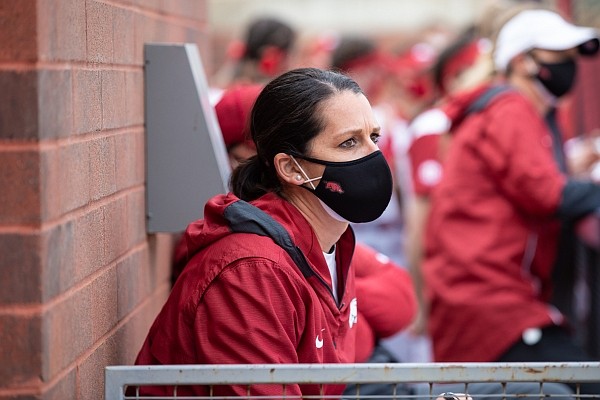 WholeHogSports - Courtney Deifel leaving her mark on Arkansas softball