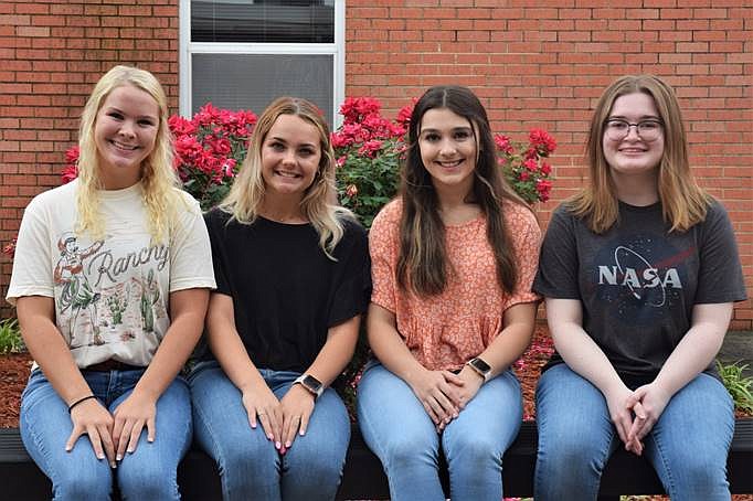 (Left to Right): Lindy Westfall, Myka Craig, Samantha Wilson, Lindsey Cornwell. Not pictured is Sutton Nelson. (Submitted photo)