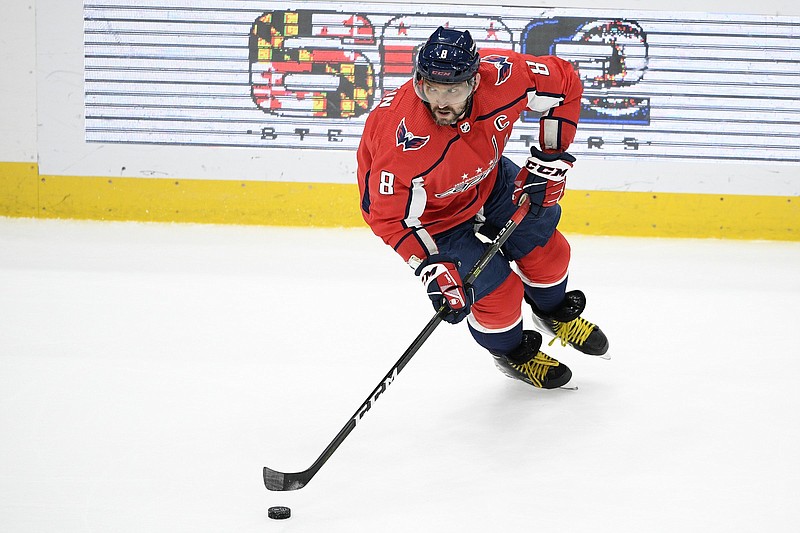 Alex Ovechkin and the Washington Capitals host the Boston Bruins in a first-round NFL playoff game tonight. This year’s road to the Stanley Cup Final begins with two rounds of all divisional play for the first time in almost 30 years.
(AP/Nick Wass)