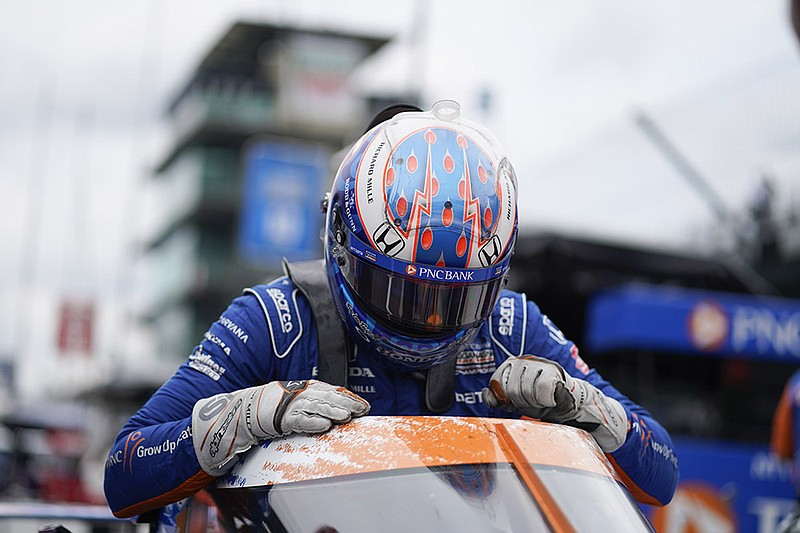 Six-time IndyCar Series champion Scott Dixon was the fastest Wednesday on the second day of Indianapolis 500 practice. Dixon paced the session at 226.829 mph.
(AP/Darron Cummings)