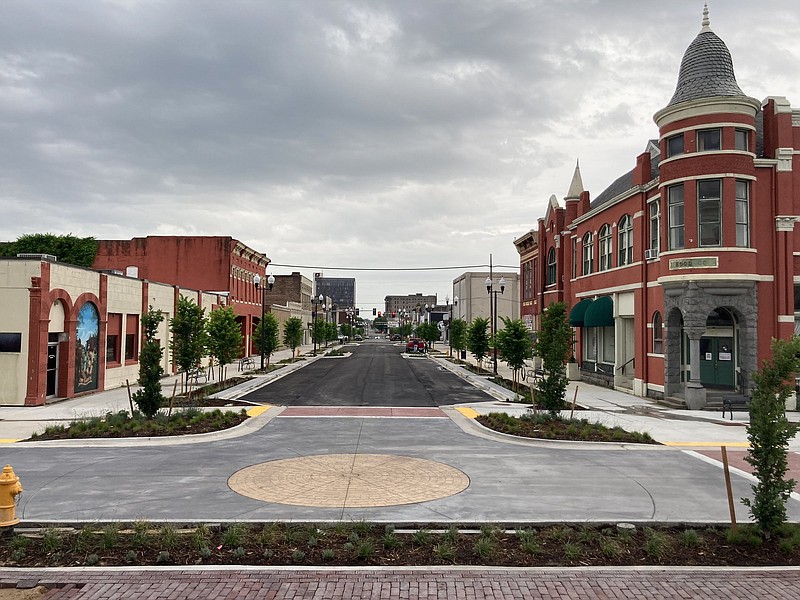 Downtown Pine Bluff will be hopping Saturday, first with a tour and then a block party.
(Pine Bluff Commercial/Byron Tate)