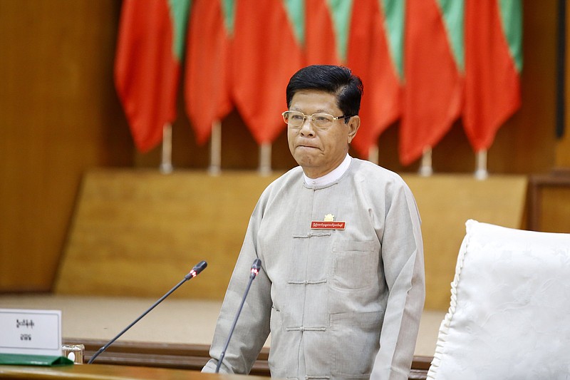 “We will investigate and consider whether the party should be dissolved, and whether the perpetrators should be punished as traitors,” Union Election Commission Chairman Thein Soe said Friday in Naypyitaw, Burma.
(AP)