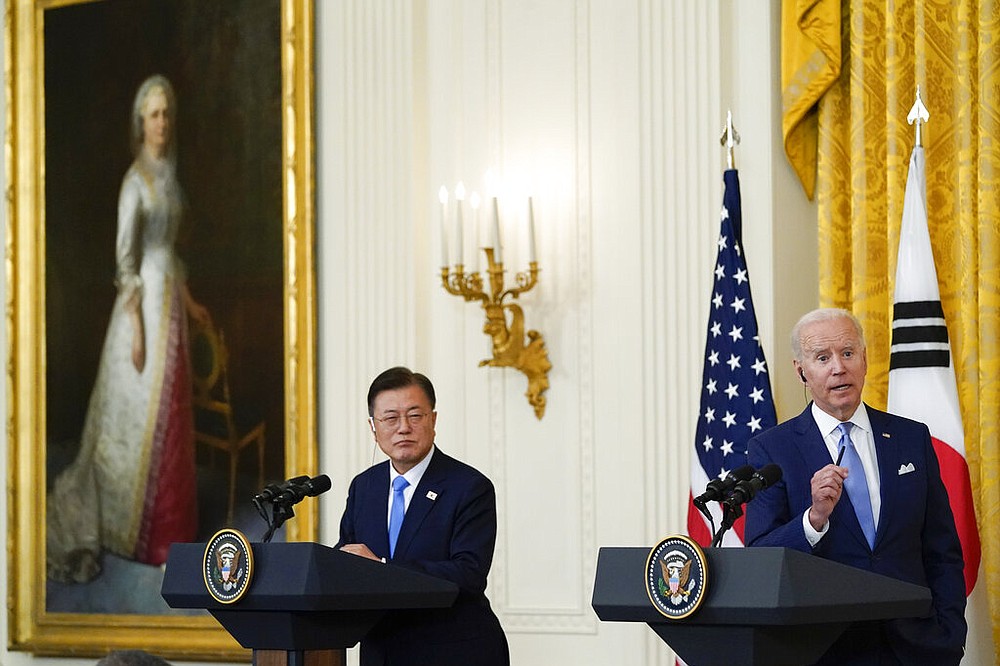 South Korea's Moon visits White House | The Arkansas Democrat-Gazette ...