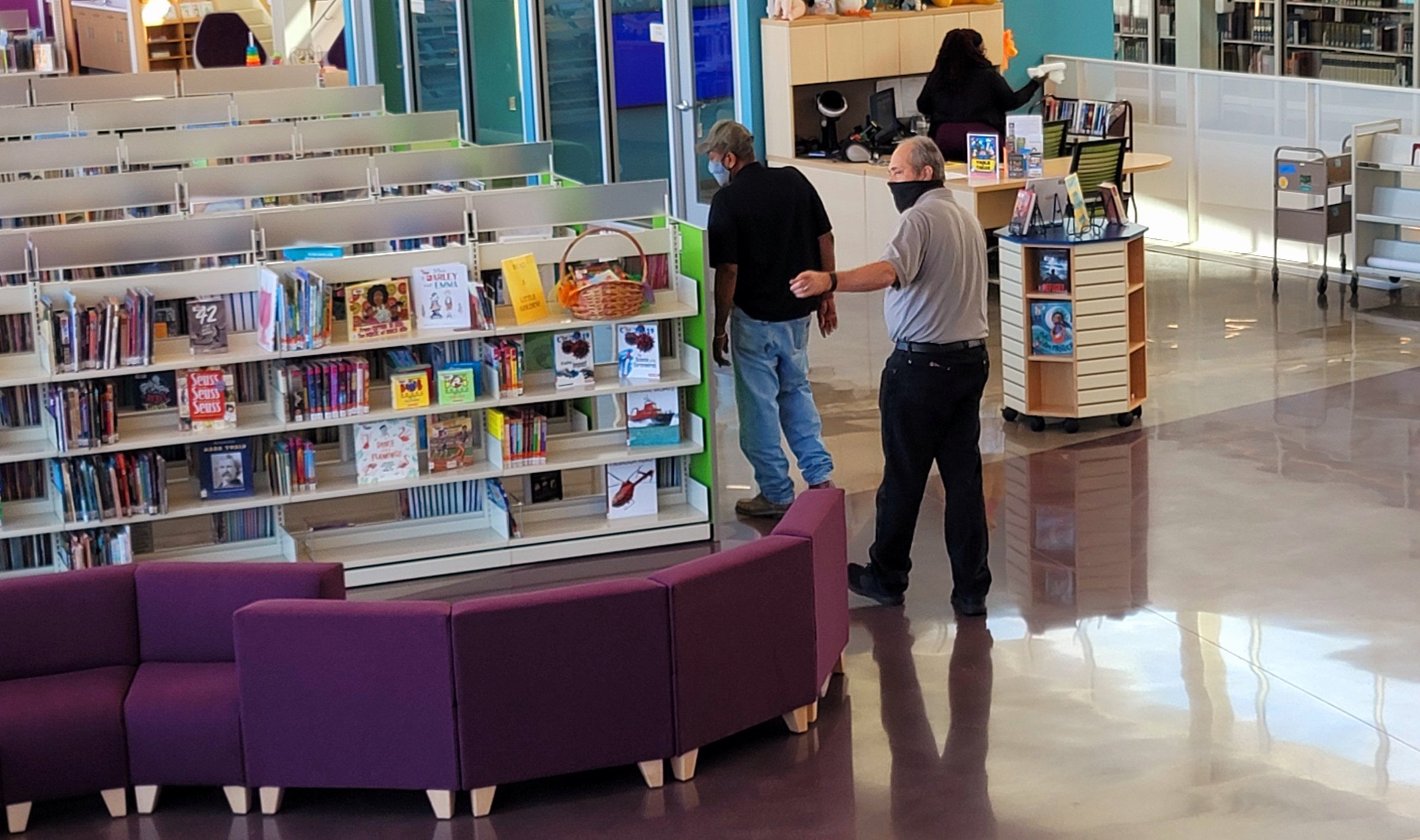 Library going for new inside look