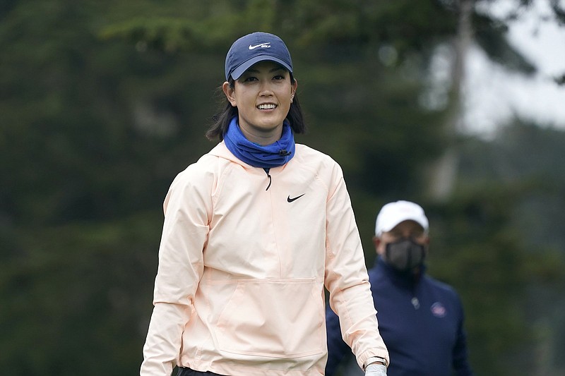 Michelle Wie West is set to play her first U.S. Women’s Open in three years, just a short drive from her new home in the Bay Area.
(AP/Jeff Chiu)