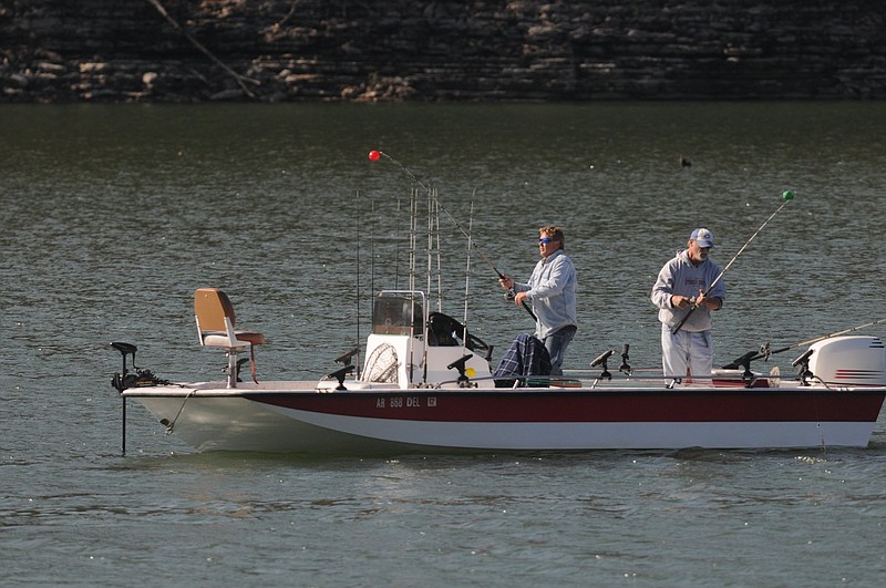 A good used fiberglass bass boat is often available for an excellent bargain compared to new boats, which can cost as must as $80,000.
(NWA Democrat-Gazette/J.T. Wampler)