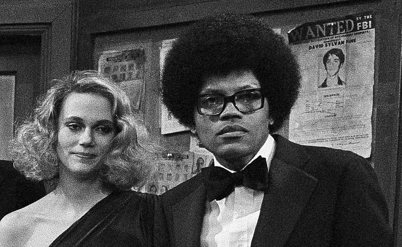 Peggy Lipton and Clarence Williams III of "The Mod Squad" are shown in Los Angeles in this Jan. 4, 1978, reunion photo. (AP/Wally Fong)