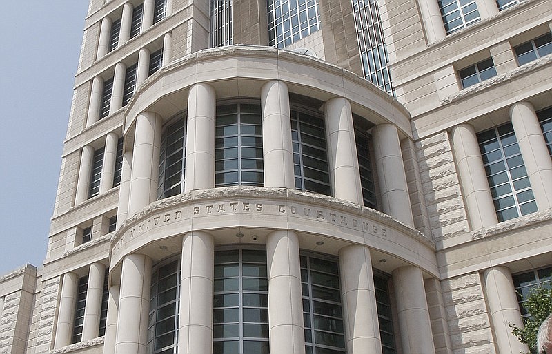The federal courthouse in St. Louis is shown in this June 3, 2011, file photo. The courthouse is the main office of the U.S. District Court for the Eastern District of Missouri, as well as the 8th U.S. Circuit Court of Appeals. (AP/Jeff Roberson)