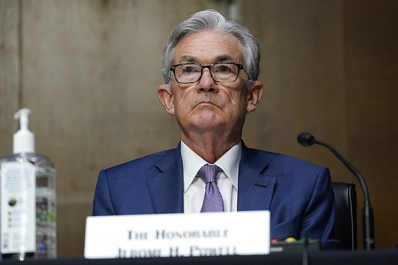 Federal Reserve Chairman Jerome Powell appears before the Senate Banking Committee on Capitol Hill in Washington in this Dec. 1, 2020, file photo. (AP/Susan Walsh, Pool, File)
