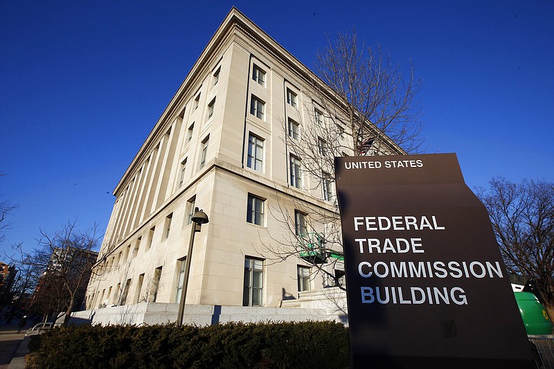 The Federal Trade Commission building in Washington is shown in this Jan. 28, 2015, file photo. (AP/Alex Brandon)