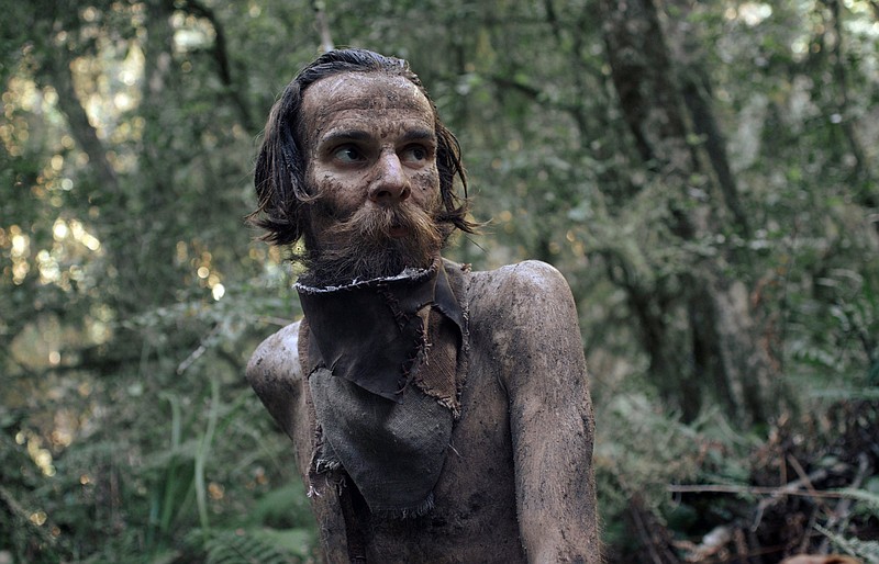 Barend (Carel Nel) is a charismatic zealot living off the grid in a South African jungle in the eco-horror film “Gaia.”