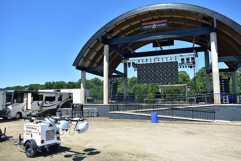 Lakeview Amphitheater will be the site of musical acts during Forward Fest starting at 2 p.m. today. 
(Pine Bluff Commercial/I.C. Murrell)