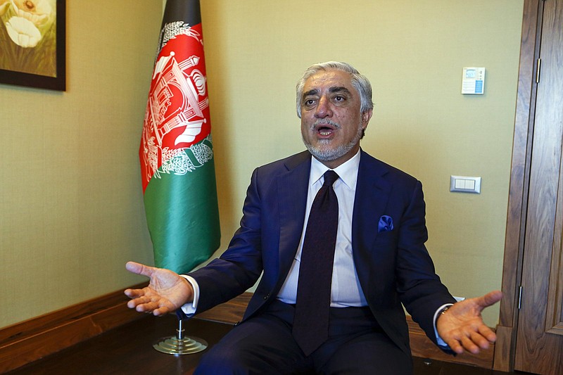 Abdullah Abdullah, head of Afghanistan’s National Reconciliation Council, said Friday that he fears Taliban forces may become “further emboldened” as the U.S. prepares for a Sept. 11 withdrawal from Afghanistan.
(AP/Mehmet Guzel)