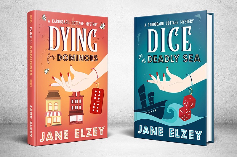Read More..Jane Elzey.."Dying for Dominoes” and "Dice on a Deadly Sea” are both available on Kindle and in print from Amazon or visit the author's website at www.CardboardCottageMystery.com, where you can get autographed copies and more...Book three, "Poison Parcheesi and Wine,” is slated for a May 2022 release.