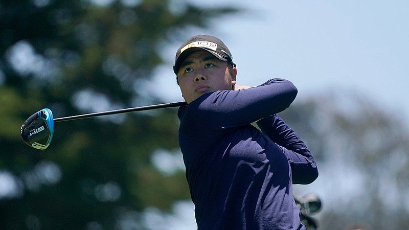 Yuka Saso made her pro debut one year ago this week. In that year, she won the U.S. Women’s Open and has become the No. 9 player in the world.
(AP/Jeff Chiu)