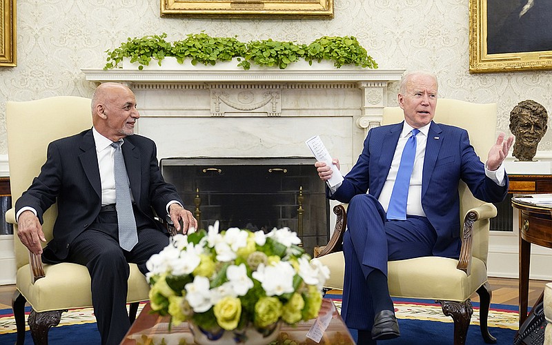 During visit, Biden assures Afghans on U.S. alliance | The Arkansas ...