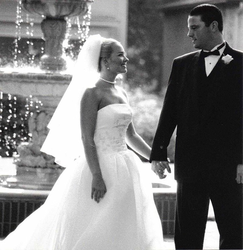 Amy and Ted Mitchell were married on June 9, 2001. They decided to delay a planned trip to Turks and Caicos because of the pandemic, and celebrated their anniversary with a quiet dinner at the Butcher Shop instead. “It was just the two of us, which doesn’t happen often with three boys,” Amy says. “It was nice.”
(Special to the Democrat-Gazette)