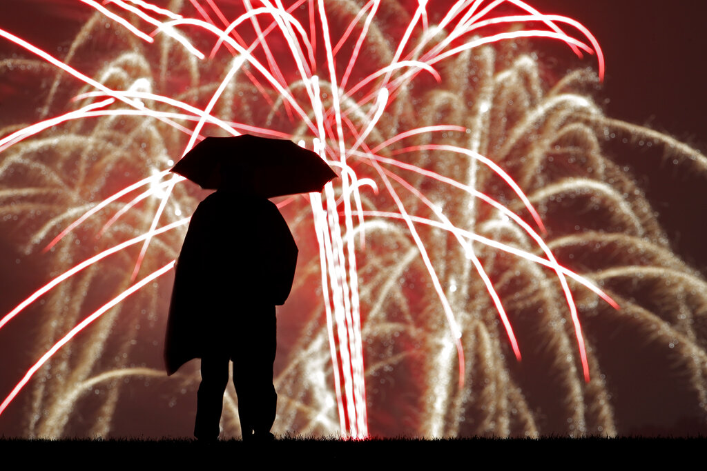 July 4th event is drive-up display