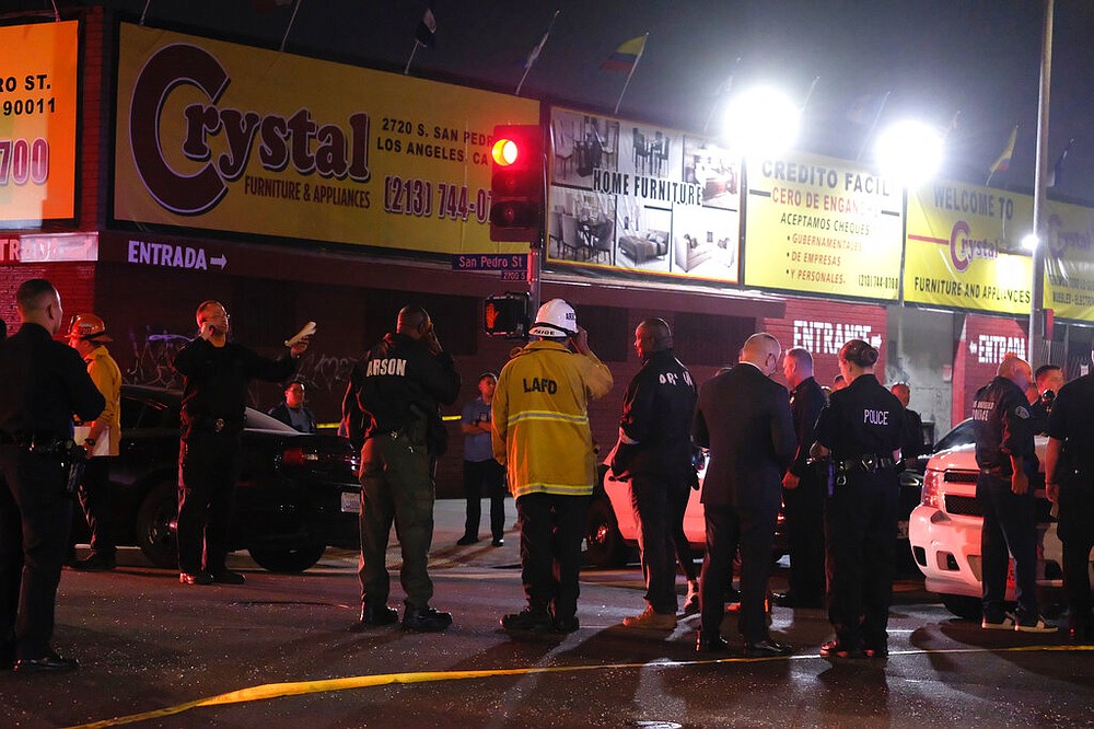 Illegal fireworks explode in South Los Angeles